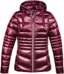 Dolomite W Corvara Satin Hood Jacket Rot | Größe XXL | Damen Anorak