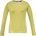 Dolomite W Pelmo Dri Long-sleeve Tee Gelb | Größe XXL | Damen Langarm-Shirt