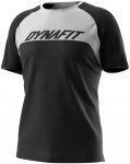 Dynafit M Ride Shirt Colorblock / Schwarz / Weiß | Herren Kurzarm-Radtrikot