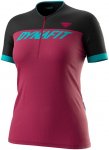 Dynafit W Ride Light 1/2 Zip Shirt Colorblock / Rot / Schwarz | Größe M | Dame