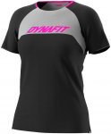 Dynafit W Ride Shirt Colorblock / Schwarz / Weiß | Größe XS | Damen Kurzarm-S