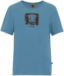 E9 M Van Blau | Größe S | Herren Kurzarm-Shirt