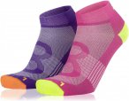 Eightsox Color 2 Edition 2-pack Lila / Pink | Größe EU 39-41 |  Radsocken