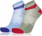 Eightsox Color 4 Edition 2-Pack Blau / Grün | Größe EU 42-44 |  Socken