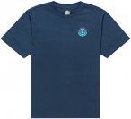 Elemental M Hills Tee Blau | Herren Kurzarm-Shirt