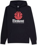 Elemental M Vertical Hood Schwarz | Herren Sweater