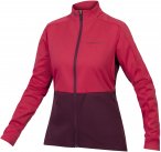 Endura W Windchill Jacket Ii Colorblock / Rot | Größe XS | Damen Anorak