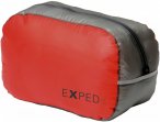 Exped Zip Pack Ul Xl Grau / Rot | Größe 17l |  Kulturtasche