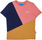 Finkid Ankkuri Colorblock / Pink | Größe 80 - 90 |  Kurzarm-Shirt