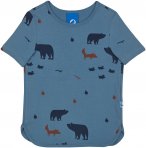 Finkid Ilta Blau | Größe 120 - 130 | Kinder Kurzarm-Shirt