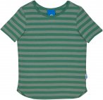 Finkid Maalari Gestreift / Grün | Größe 90 - 100 | Kinder Kurzarm-Shirt