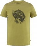 Fjällräven M Artic Fox T-shirt Grün | Größe XL | Herren Kurzarm-Shirt