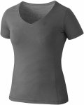 Fjällräven W Abisko Cool T-Shirt Gestreift / Grau | Größe XL | Damen