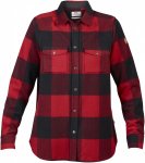 Fjällräven W Canada Shirt Long-Sleeve Kariert / Rot | Damen Hemd