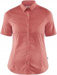 Fjällräven W High Coast Stretch Shirt Short-Sleeve Rot | Damen Hemd