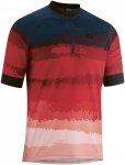 Gonso M Stenar Colorblock / Rot | Herren Kurzarm-Shirt