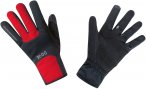 Gore M Gore Windstopper Thermo Gloves Rot / Schwarz | Größe 11 |  Fingerhandsc