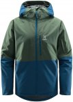 Haglöfs M Gondol Insulated Jacket Colorblock / Blau / Grün | Herren Ski- & Sno