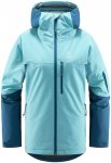 Haglöfs W Gondol Insulated Jacket Colorblock / Blau | Damen Ski- & Snowboardjac