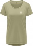 Haglöfs W Ridge Hike Tee (vorgängermodell) Grün | Damen Kurzarm-Shirt