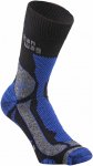 Hanwag Trek-Merino Socke Blau / Schwarz | Größe EU 36-38 |  Socken