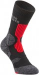 Hanwag Trek Socke Grau / Rot | Größe EU 36-38 |  Kompressionssocken