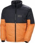 Helly Hansen M Active Reversible Jacket Colorblock / Orange / Schwarz | Herren A
