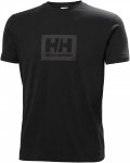 Helly Hansen M Hh Box T-shirt Schwarz | Größe XS | Herren Kurzarm-Shirt