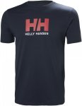 Helly Hansen M Hh Logo T-shirt Blau | Herren Kurzarm-Shirt