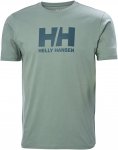 Helly Hansen M Hh Logo T-shirt Grün | Herren Kurzarm-Shirt