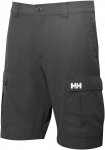 Helly Hansen M HH QD Cargo Shorts 11" Grau | Größe 34 | Herren