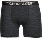 Icebreaker M Anatomica Boxers Grau | Größe L | Herren Kurze Unterhose