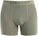 Icebreaker M Anatomica Boxers Grün | Herren Kurze Unterhose