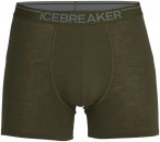 Icebreaker M Anatomica Boxers Oliv | Größe XL | Herren Kurze Unterhose