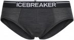 Icebreaker M Anatomica Briefs Grau | Größe XXL | Herren Kurze Unterhose