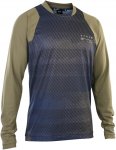 Ion M Bike Tee Jersey Scrub Long-sleeve Colorblock / Blau / Grün | Größe M - 