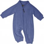 Isbjörn Baby Lynx Micro Fleece Jumpsuit Blau | Größe 80 - 86 | Kinder Langarm