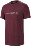iXS M Getoutandplay Organic Cotton T-Shirt Rot | Herren