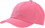 Jack Wolfskin Kids Baseball Cap Pink | Größe One Size | Kinder Kopfbedeckung
