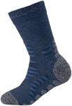 Jack Wolfskin Kids Hiking Stripe Classic CUT Blau | Größe 28 - 30 Socken