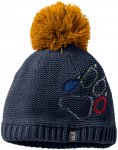 Jack Wolfskin Kids PAW Knit Cap Blau | Größe M |  Kopfbedeckung
