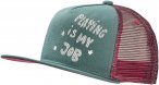 Jack Wolfskin Kids Rib Cap Grün | Größe M | Kinder Kopfbedeckung