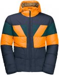 Jack Wolfskin M 365 Getaway Jacket Colorblock / Blau / Orange | Herren Anorak