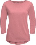 Jack Wolfskin W Coral Coast 3/4 T Pink | Größe XL T-Shirt