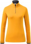 Kjus Women Feel Halfzip Gelb | Größe 42 | Damen T-Shirt