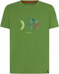 La Sportiva M Breakfast T-shirt Grün | Größe XL | Herren Kurzarm-Shirt