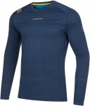 La Sportiva M Tour Long Sleeve Blau | Größe XL | Herren Langarm-Shirt