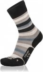 Lowa Everyday Socks Gestreift / Beige / Schwarz | Größe EU 37-38 |  Kompressio