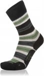 Lowa Everyday Socks Gestreift / Grün / Schwarz | Größe EU 41-42 |  Socken