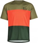 Maloja M Barettim. Multi T-shirt Colorblock / Grün | Herren Kurzarm-Radtrikot